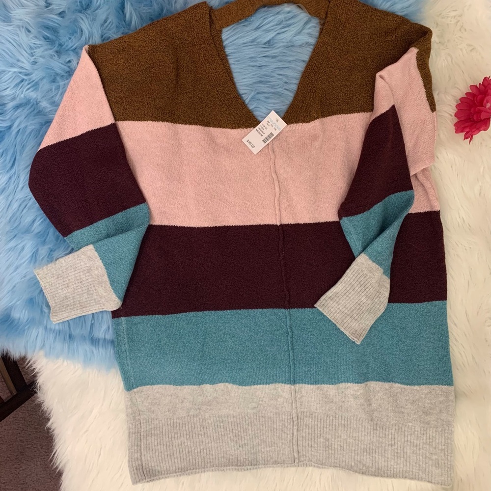 NWT Maurice’s Neapolitan Style Knit Sweater M